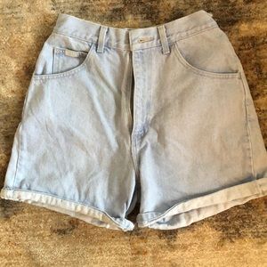 Lee high waisted ‘mom’ shorts